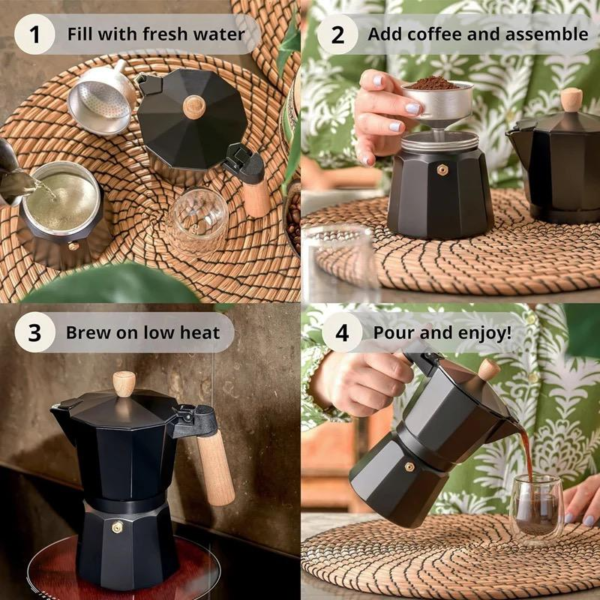Cafetera Italiana Espresso - Imagen 9